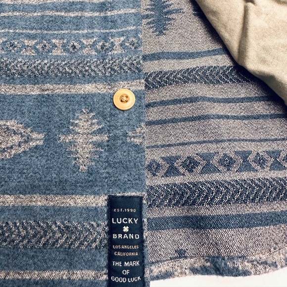 Lucky Brand! 🍀 HUMBOLDT JACQUARD SHIRT JACKET 🍀 (new, never worn) - Picture 3 of 5